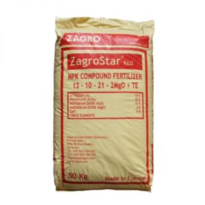 Zagro Red NPK 13 10 21 2mgo + TE - 50kg
